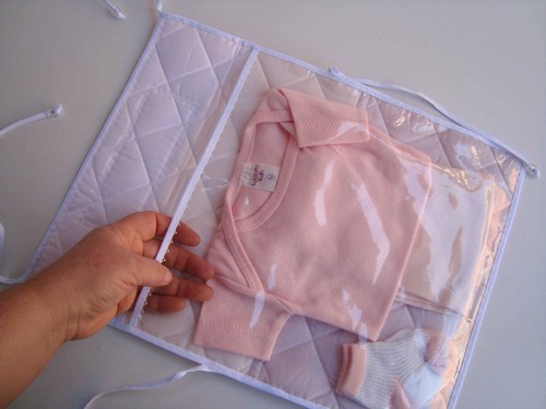 envelope plástico para roupa de maternidade