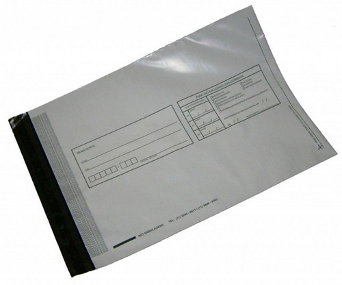 envelope plástico para sedex