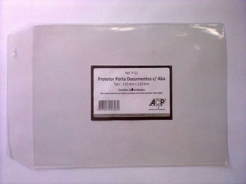 envelopes plásticos documentos