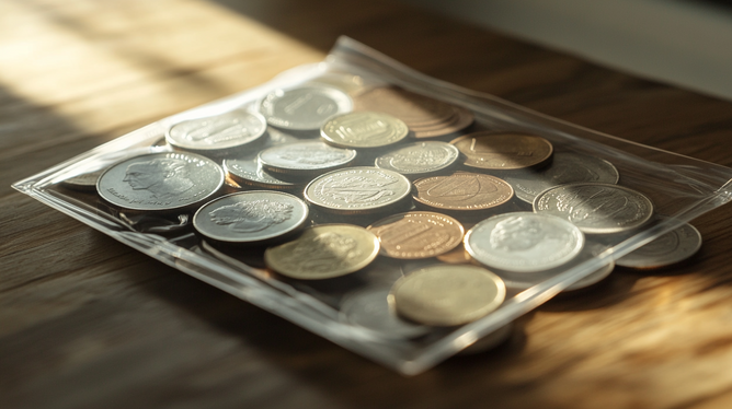 7 Usos Surpreendentes do Envelope Plástico para Moedas