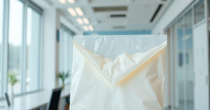 Envelope plástico leitoso: Versatilidade e Proteção