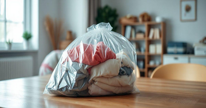 Envelope Plástico para Roupa de Maternidade