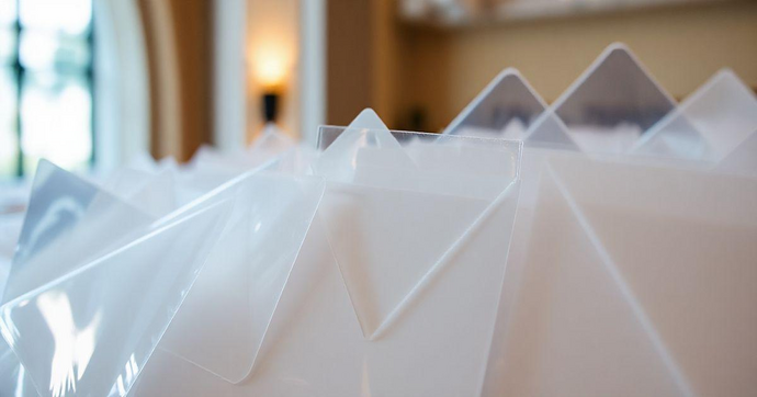 Envelope de plástico para convite: Versatilidade e Elegância