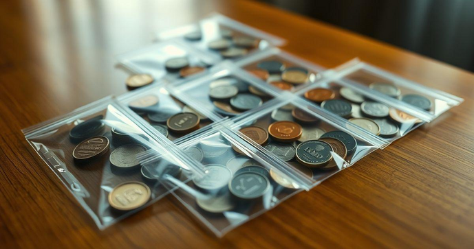Envelope Plástico para Moedas: Proteção Ideal