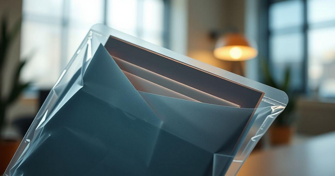 Envelope plástico segurança garante proteção e praticidade para seus documentos