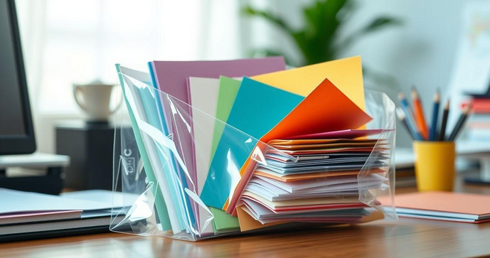 Envelope plástico vai e vem: Prático e Versátil