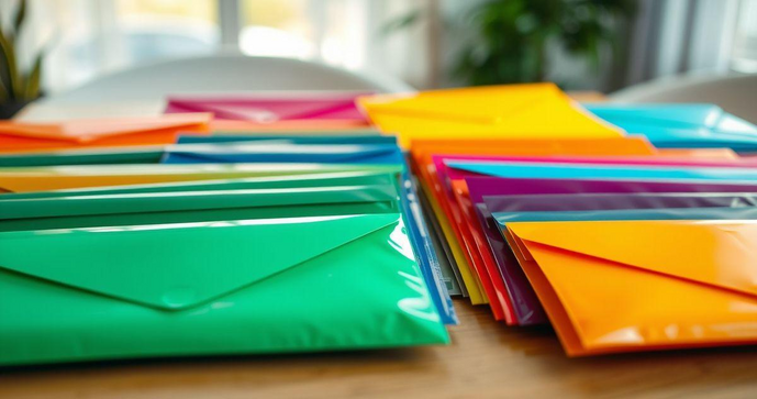 Envelopes de plástico para correspondência: Praticidade e Proteção
