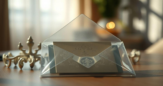 Envelope plástico para convite: A escolha ideal para proteger e destacar suas mensagens especiais