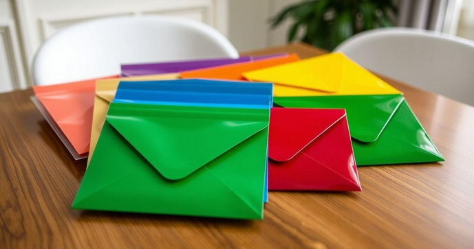 Envelopes plásticos personalizados que destacam sua marca e atraem clientes