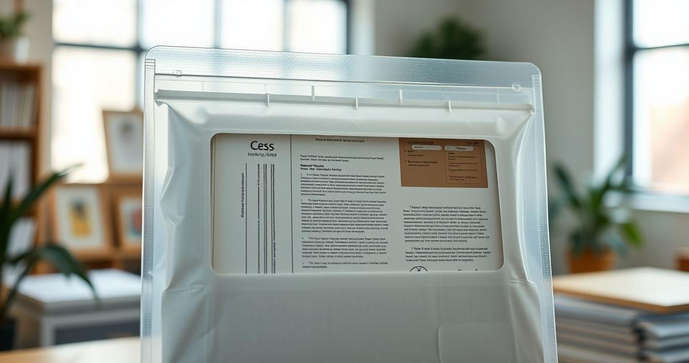 Envelope plástico com janela: Como escolher o ideal para suas necessidades