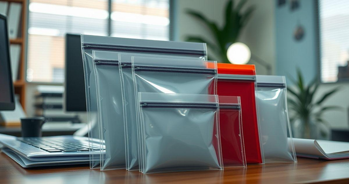 Os Benefícios dos Envelopes Plástico com Zíper para Organização e Armazenamento