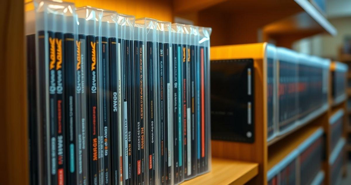Envelope plástico DVD: proteção e organização para seus filmes