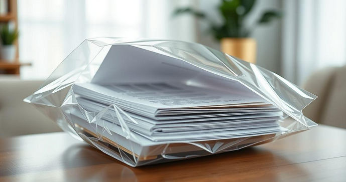 Envelope plástico tipo fronha é a solução ideal para proteção de documentos
